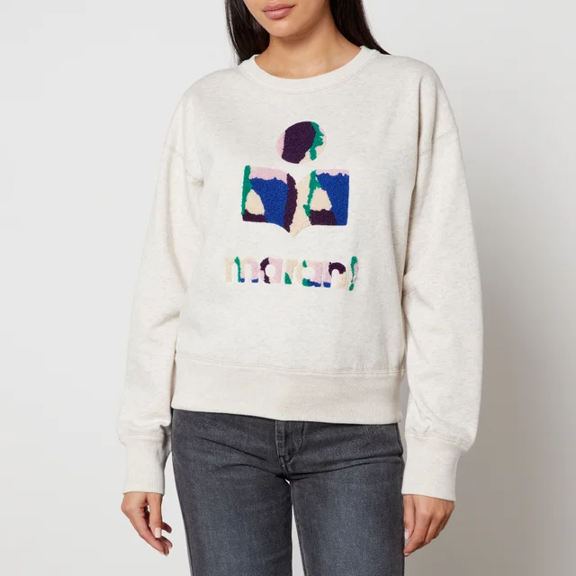 Marant Etoile Mobyli Logo-Appliquéd Cotton-Blend Sweatshirt