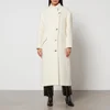 Marant Etoile Sabine Brushed Tweed Overcoat - FR 36/UK 8 - Image 1
