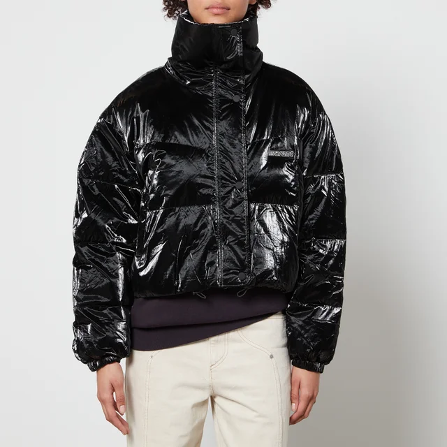 Marant Etoile Telia Cropped Shell Puffer Jacket