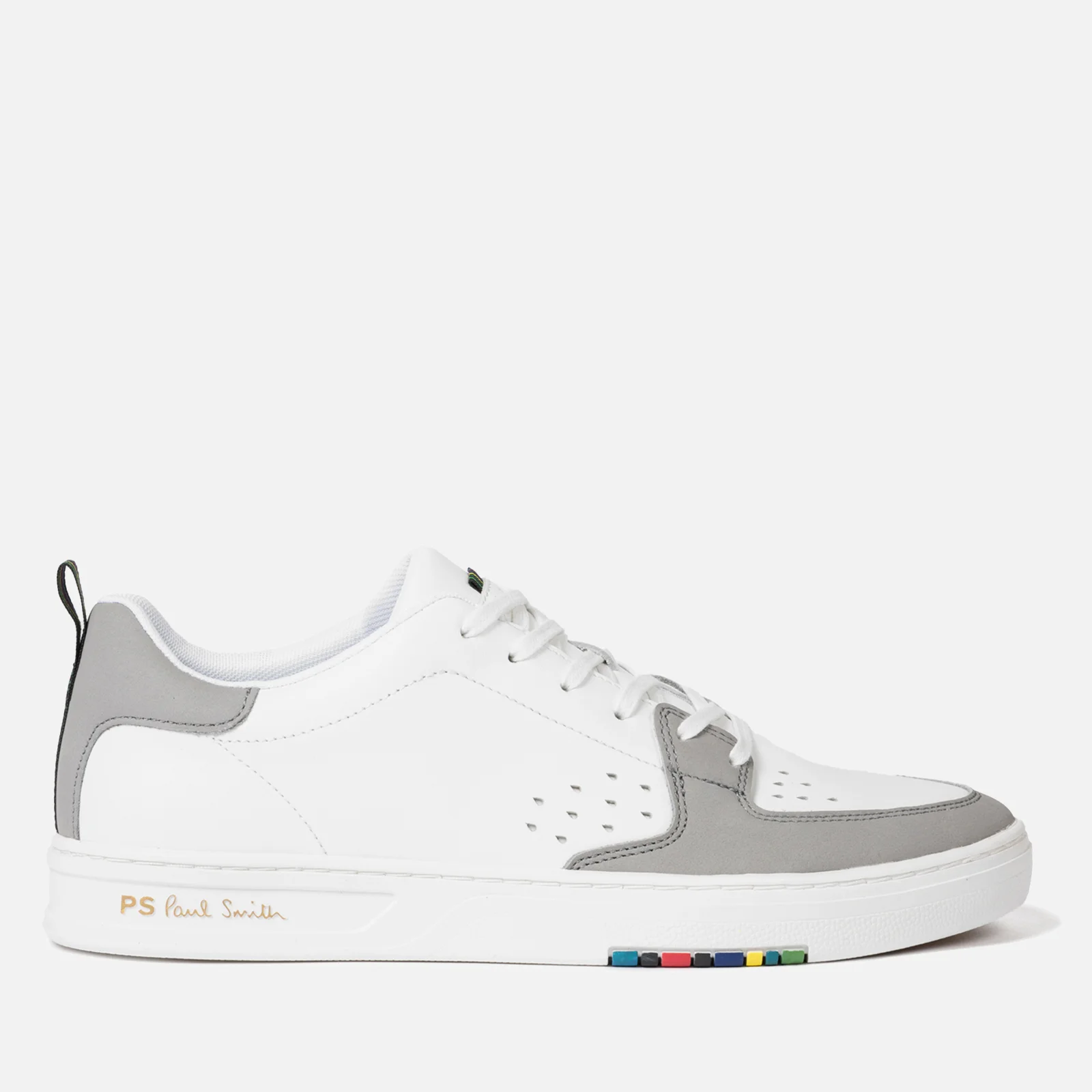 PS Paul Smith Men's Cosmo Leather Basket Trainers Image 1