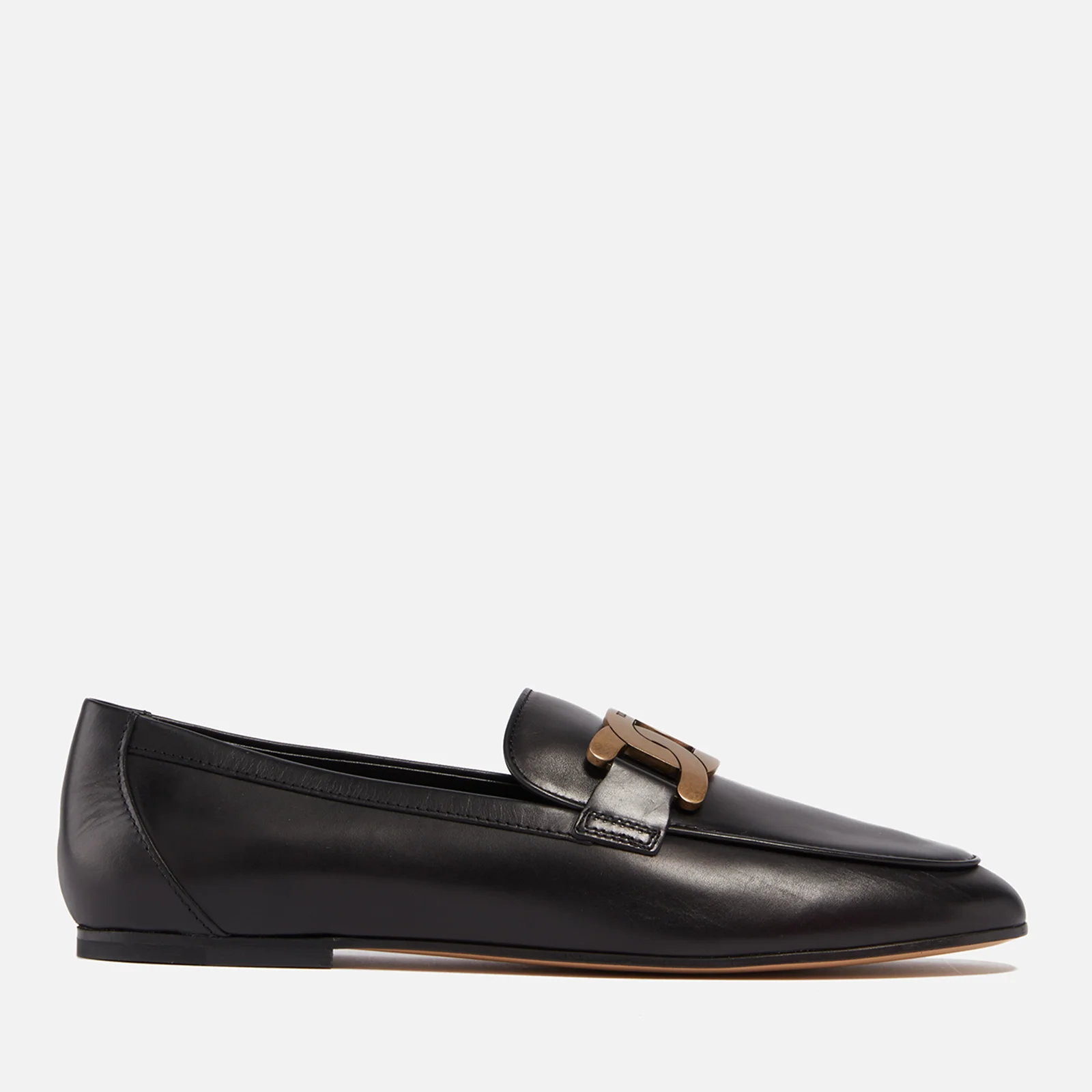 Tod's Women's Chain Leather Loafers Image 1
