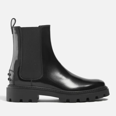 Tod's Women's Gomma Leather Chelsea Boots