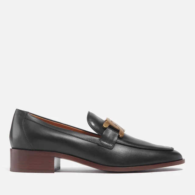 Tod's Women's Leather Heeled Loafers