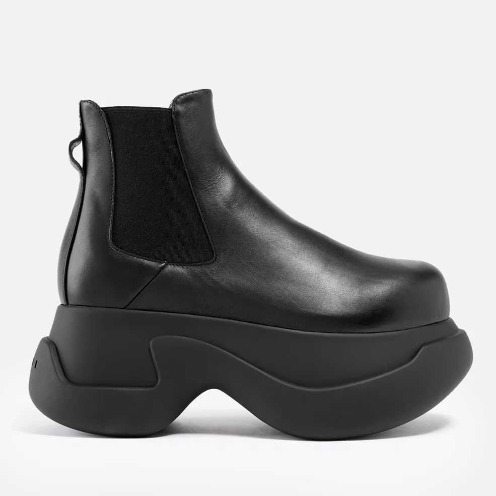 Marni Women's Chunky Leather Chelsea Boots Image 1