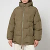 Ganni Quilted Shell Puffer Jacket - L/XL - Image 1