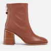 See by Chloé Aryel Leather Heeled Boots - UK 3 - Image 1