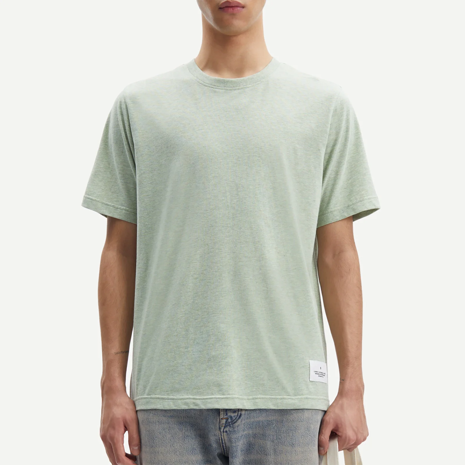Samsøe Samsøe Gustav Cotton-Blend Jersey T-Shirt Image 1