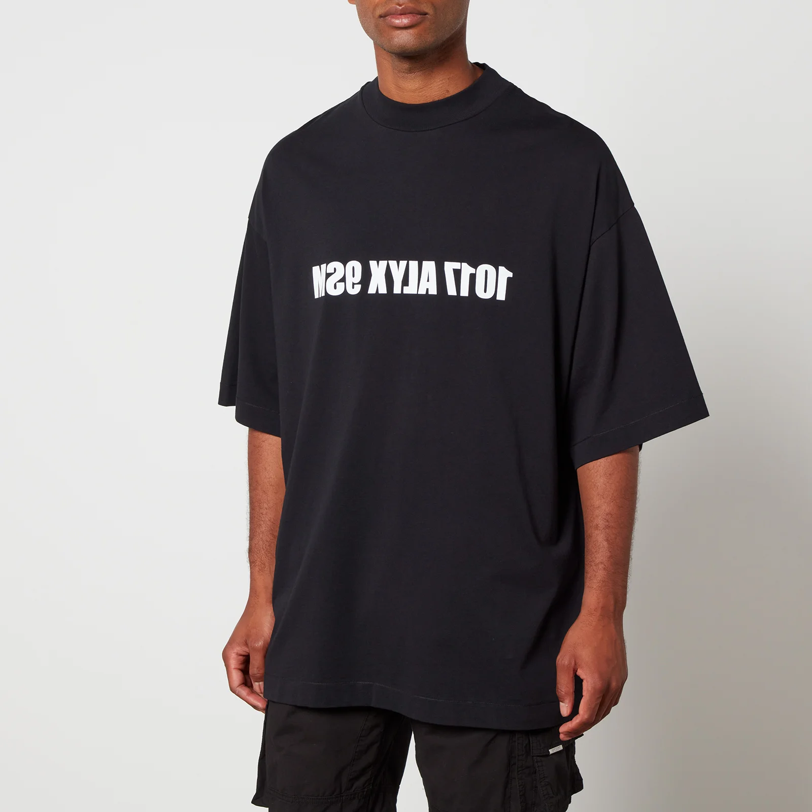 1017 ALYX 9SM Graphic Full Logo Cotton-Jersey T-Shirt Image 1