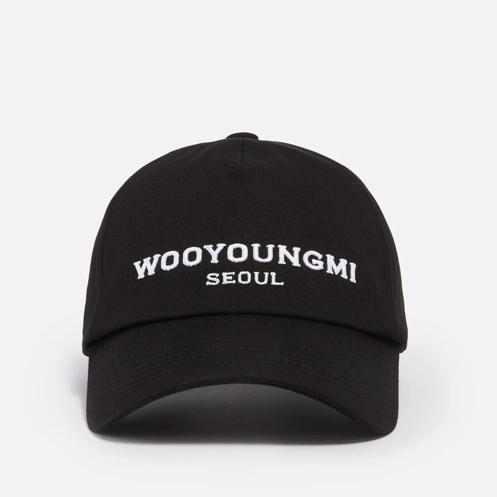 Wooyoungmi Seoul Logo Cotton-Twill Cap Image 1