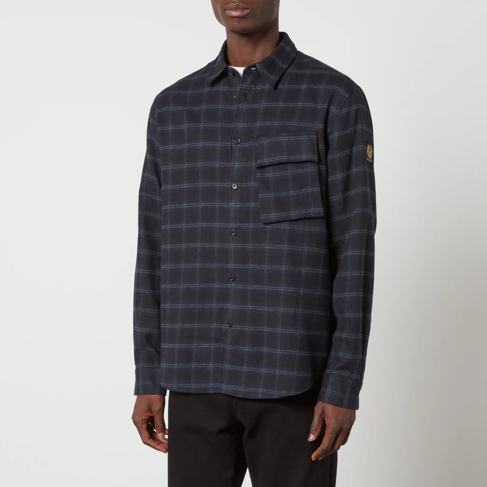 Belstaff Scale Checked Cotton Shirt Image 1