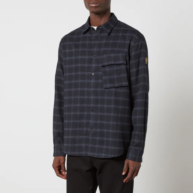 Belstaff Scale Checked Cotton Shirt