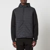 Belstaff Vert Shell and Ribbed-Knit Jacket - Image 1