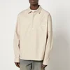 Axel Arigato Flow Logo-Embroidered Twill Overshirt - Image 1