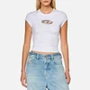 Diesel T-Angie Stretch-Cotton Jersey T-Shirt - XS - Image 1