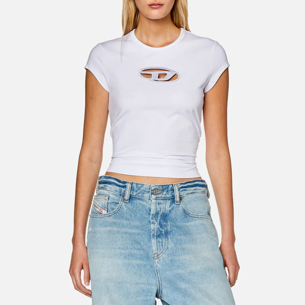 Diesel T-Angie Stretch-Cotton Jersey T-Shirt - XS Image 1