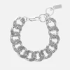 Marc Jacobs Monogram Chain Link Silver-Tone Bracelet - Image 1