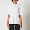 AMI de Coeur Logo Organic Cotton-Jersey T-Shirt - S - Image 1