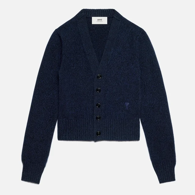 AMI de Coeur Cashmere and Wool-Blend Cardigan