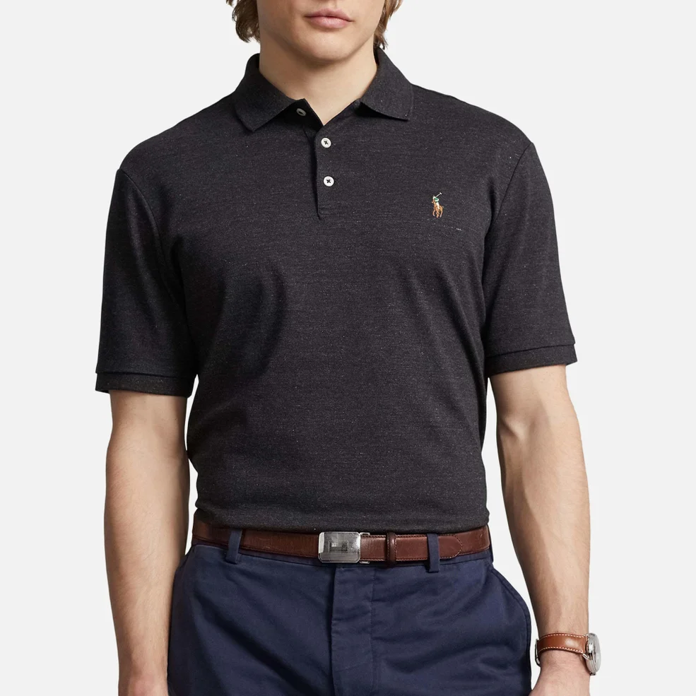 Polo Ralph Lauren Custom Slim-Fit Cotton Polo Shirt Image 1