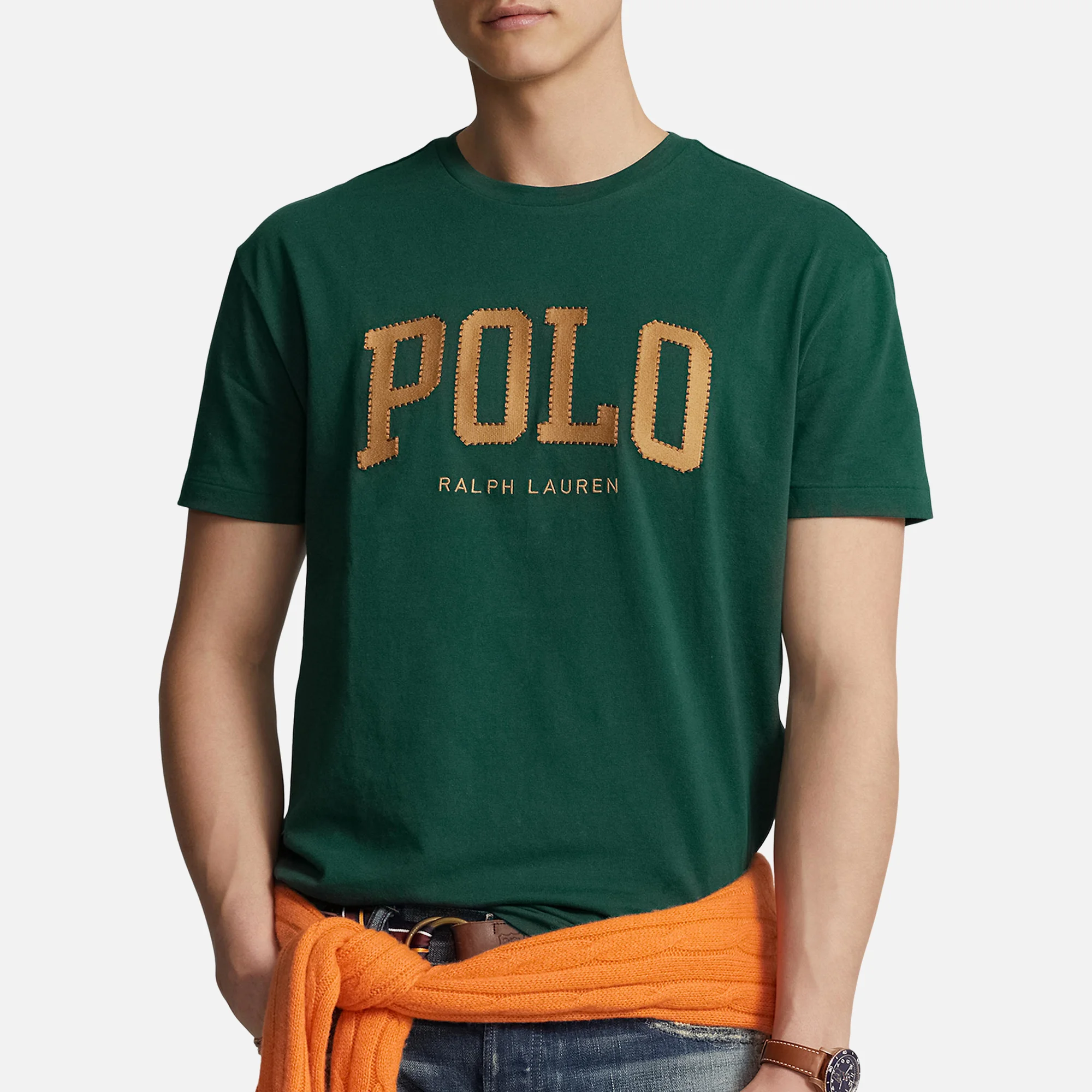 Polo Ralph Lauren Logo Cotton-Jersey T-Shirt Image 1