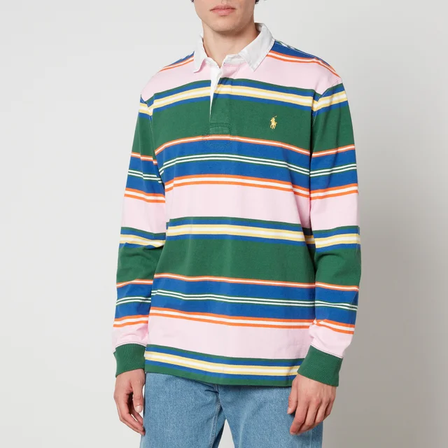 Polo Ralph Lauren Cotton-Jacquard Rugby Top