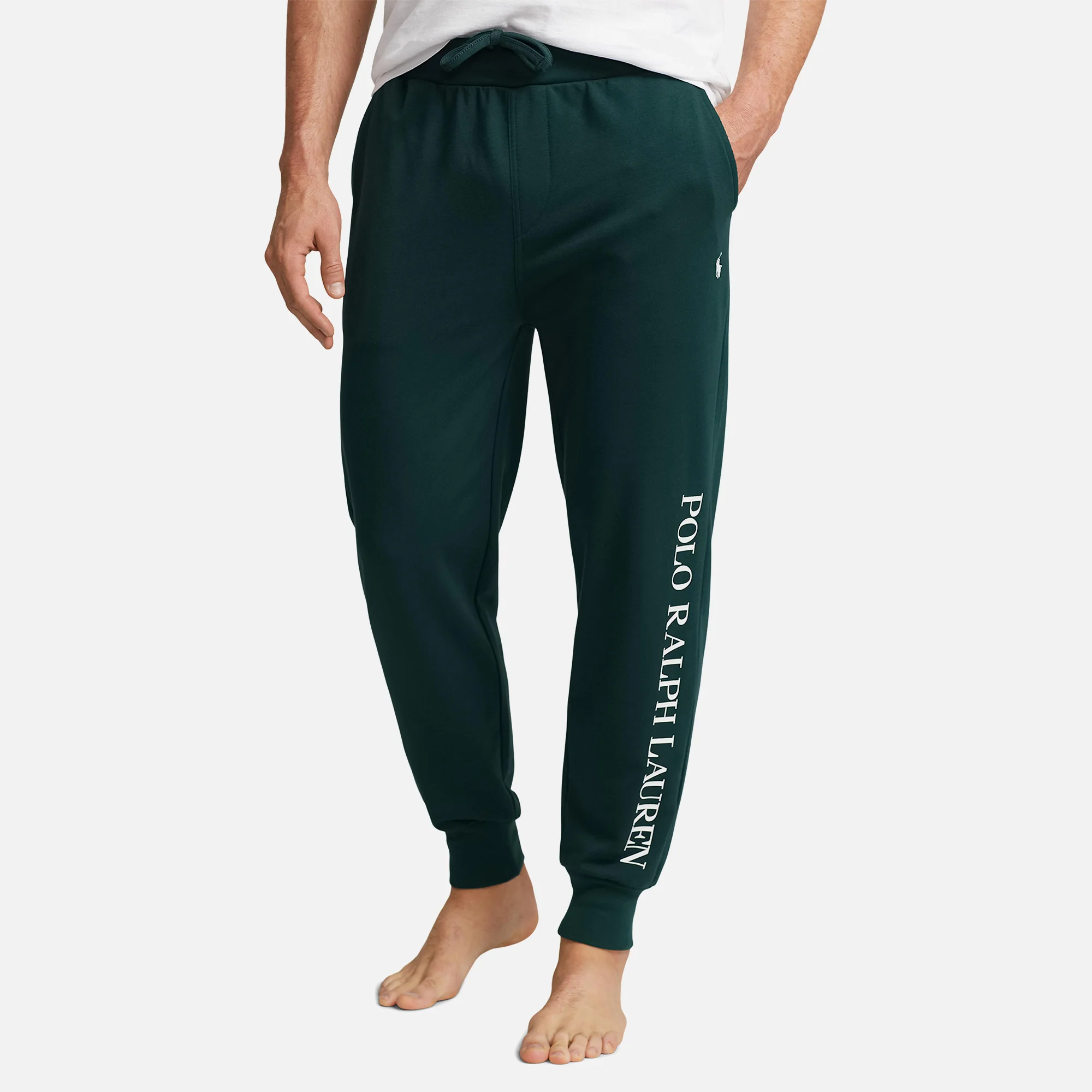 Polo Ralph Lauren Leg Logo Cotton-Blend Sweatpants - M Image 1