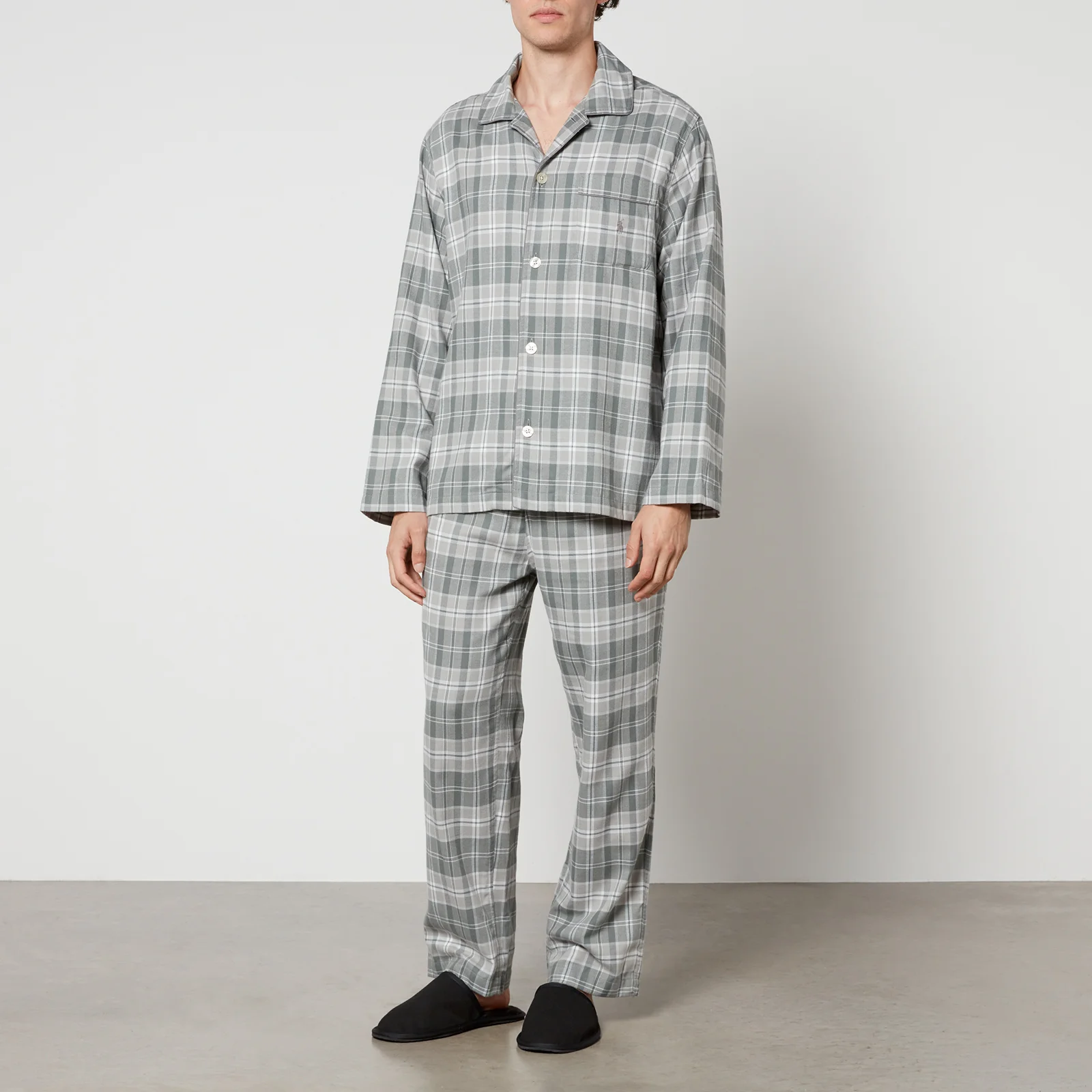 Polo Ralph Lauren Plaid Cotton-Poplin Pyjama Set Image 1