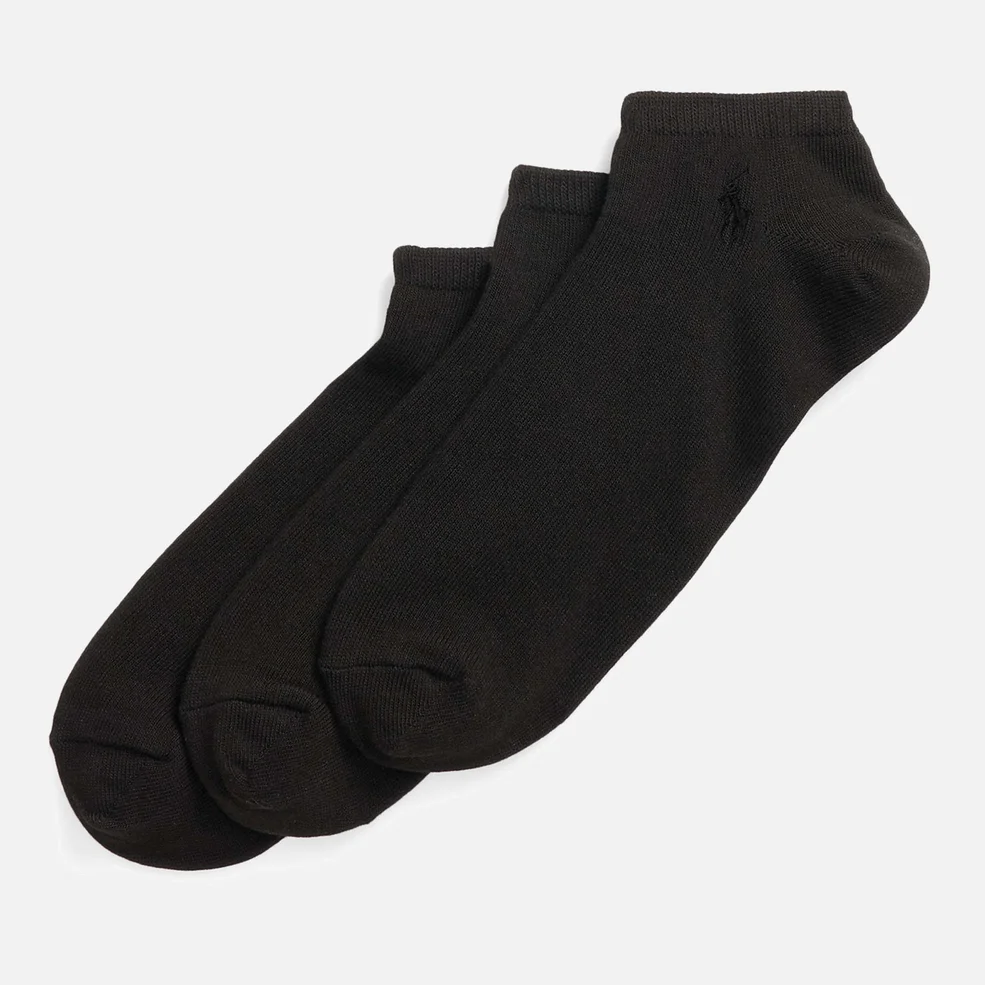 Polo Ralph Lauren Three- Pack Cotton-Blend Trainer Socks Image 1