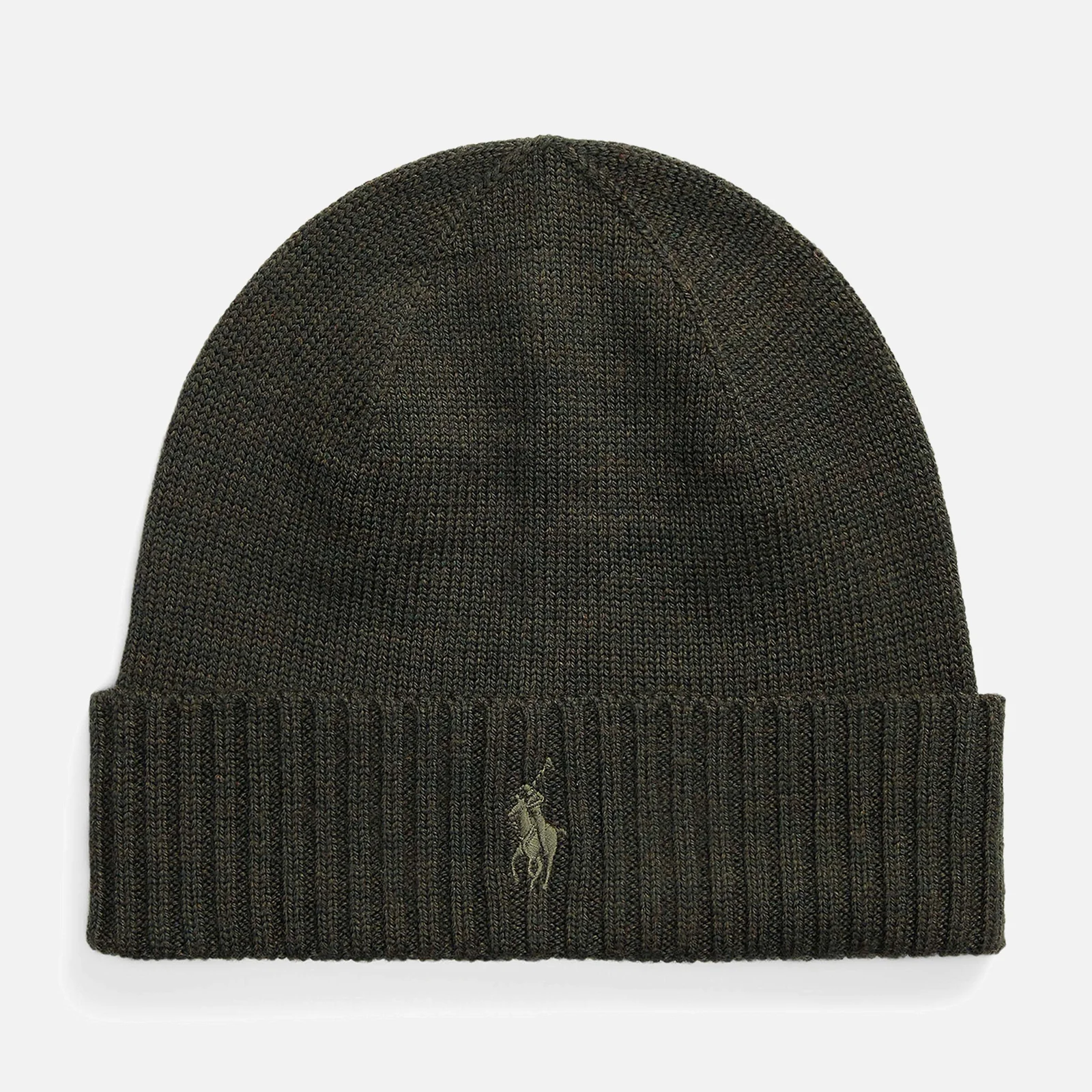 Polo Ralph Lauren Men's Cold Weather Beanie - Olive Heather Image 1
