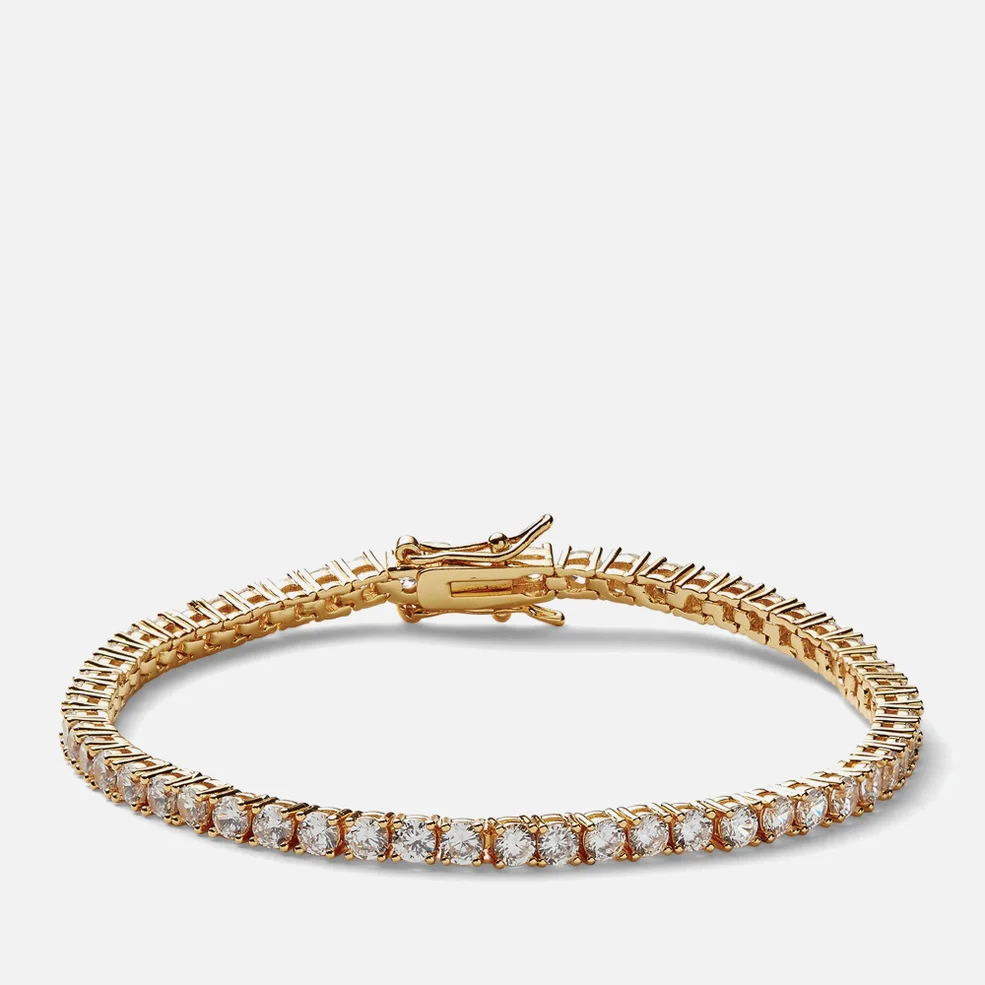 Crystal Haze Serena Gold-Plated Cubic Zirconia Bracelet Image 1