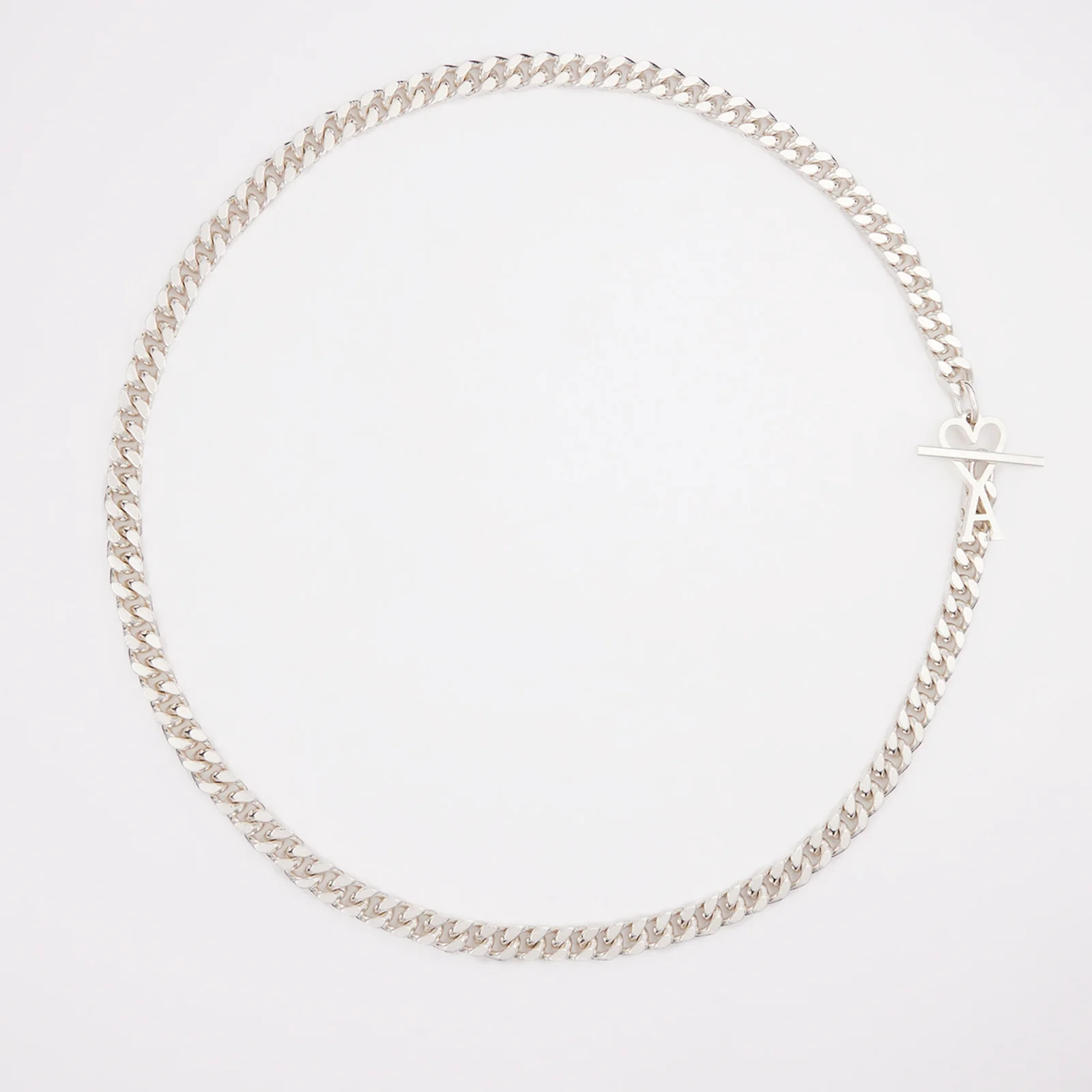 AMI De Coeur Silver-Tone Chain Necklace Image 1