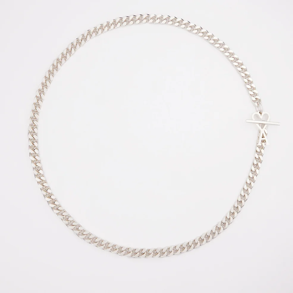 AMI De Coeur Silver-Tone Chain Necklace Image 1