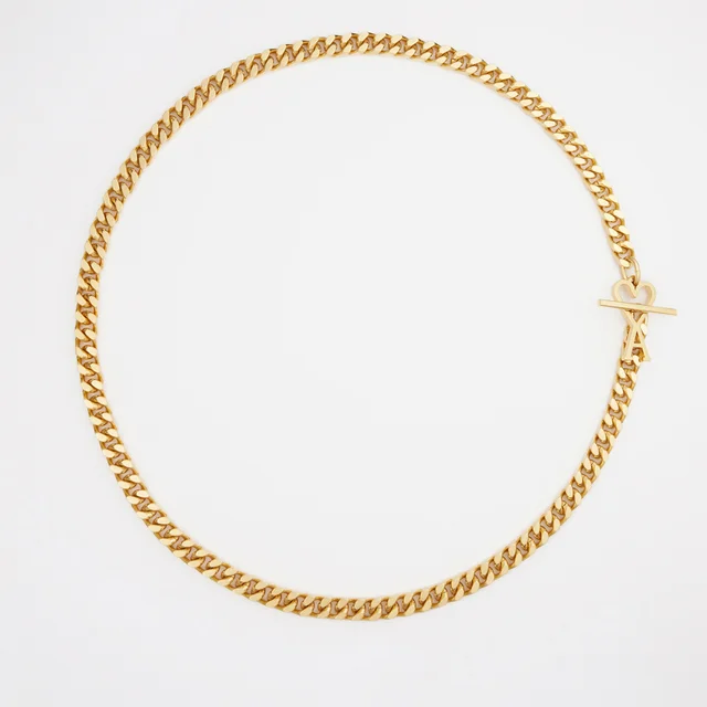 AMI De Coeur Gold-Tone Chain Necklace