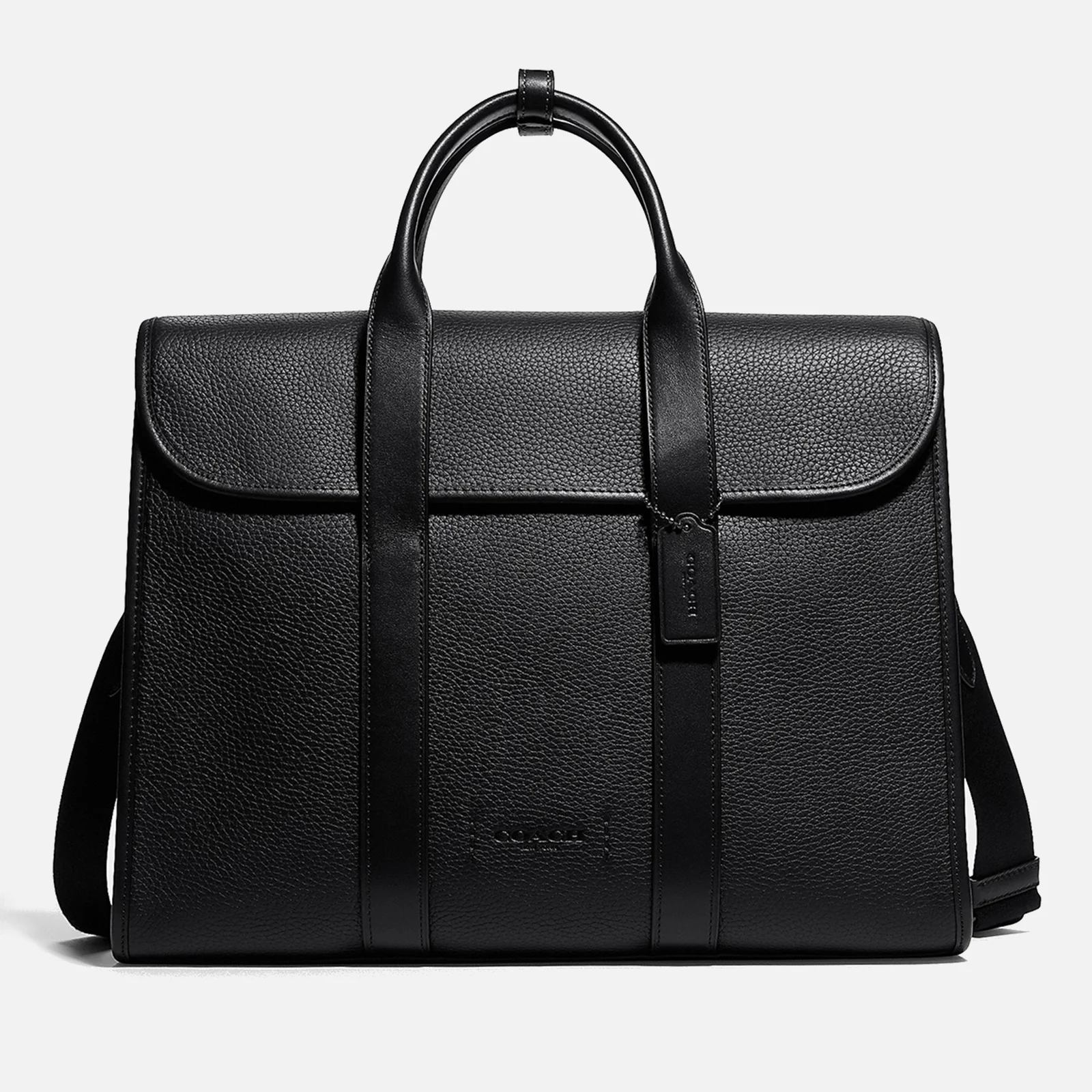 Coach Gotham Portfolio Faux Leather Bag Image 1