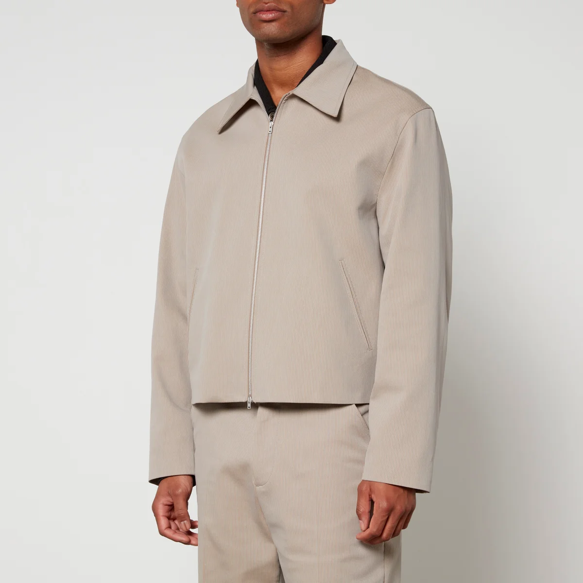Our Legacy Ribbed Cotton-Blend Mini Jacket Image 1