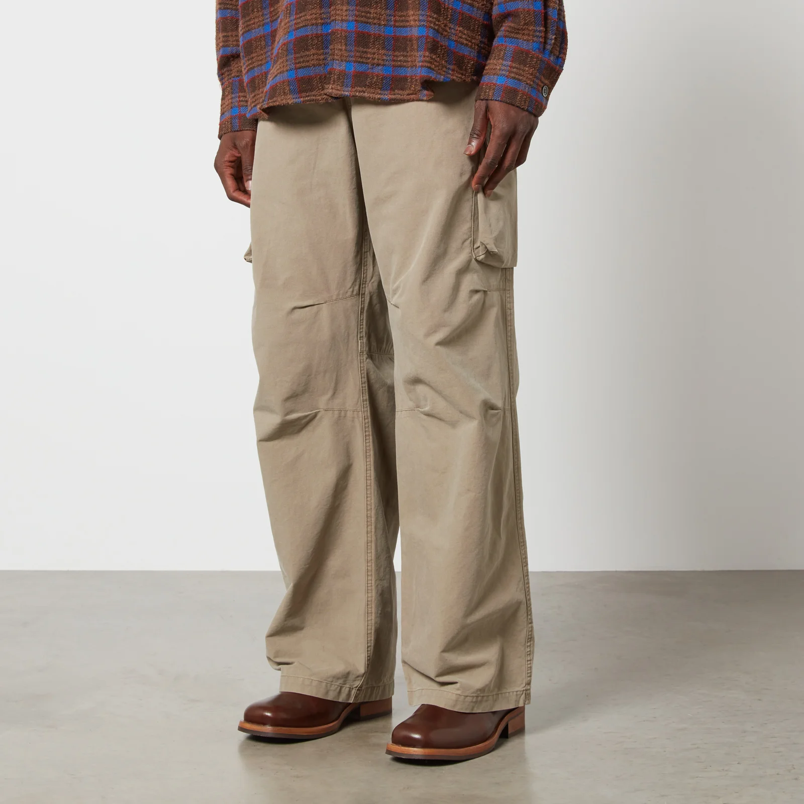 Our Legacy Mount Cotton-Canvas Cargo Trousers Image 1