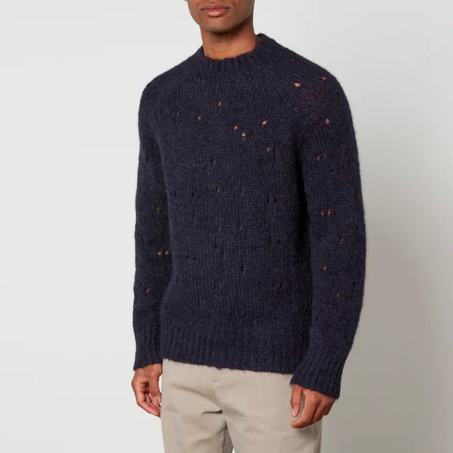 Our Legacy Needle Drop Open Knit Jumper