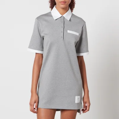 Thom Browne Cotton-Jersey Rugby Dress
