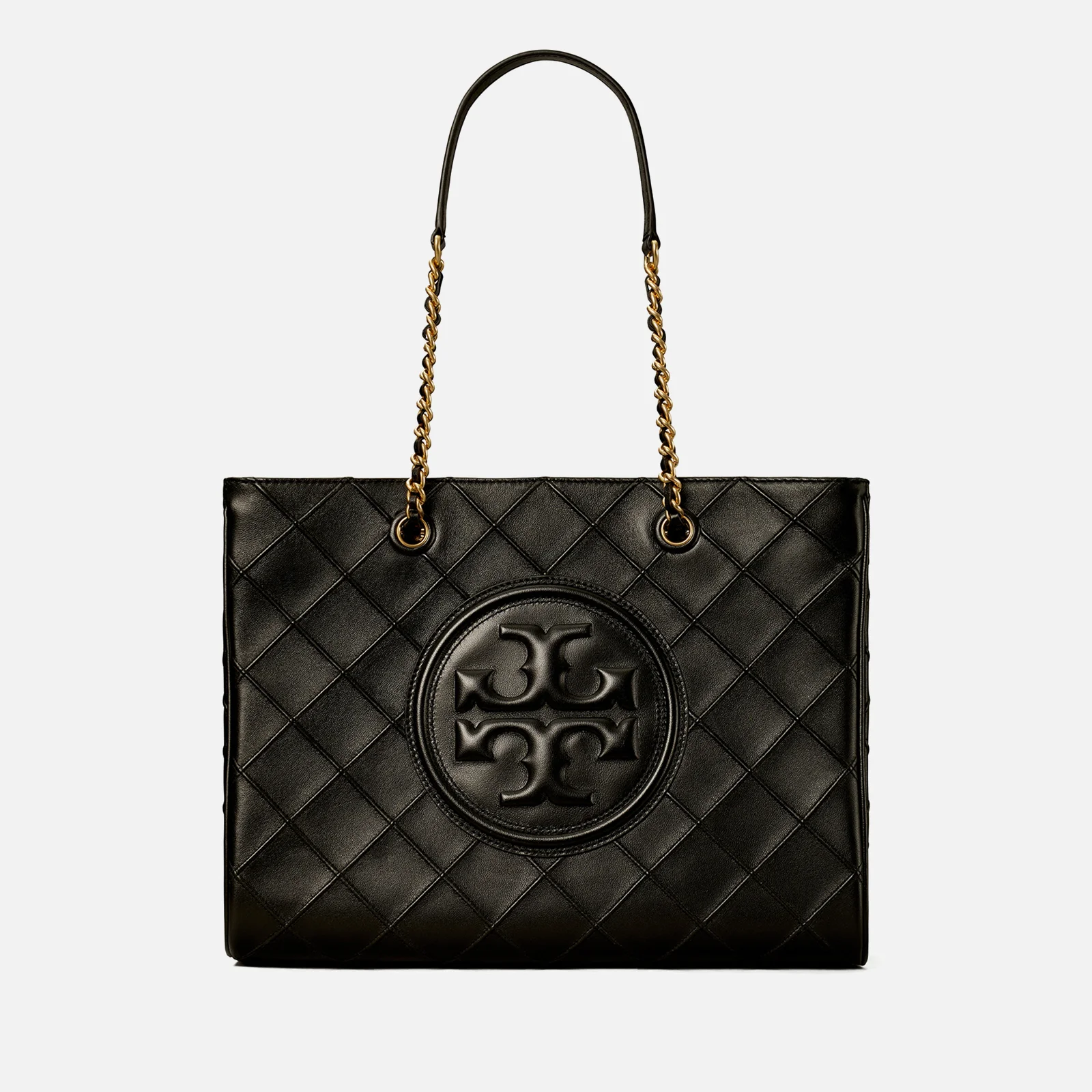 Tory Burch Fleming Soft Chain Leather Tote Bag Image 1