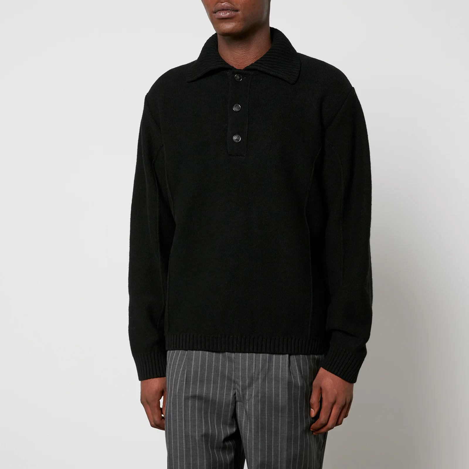 mfpen Company Recycled Wool Polo Jumper Image 1