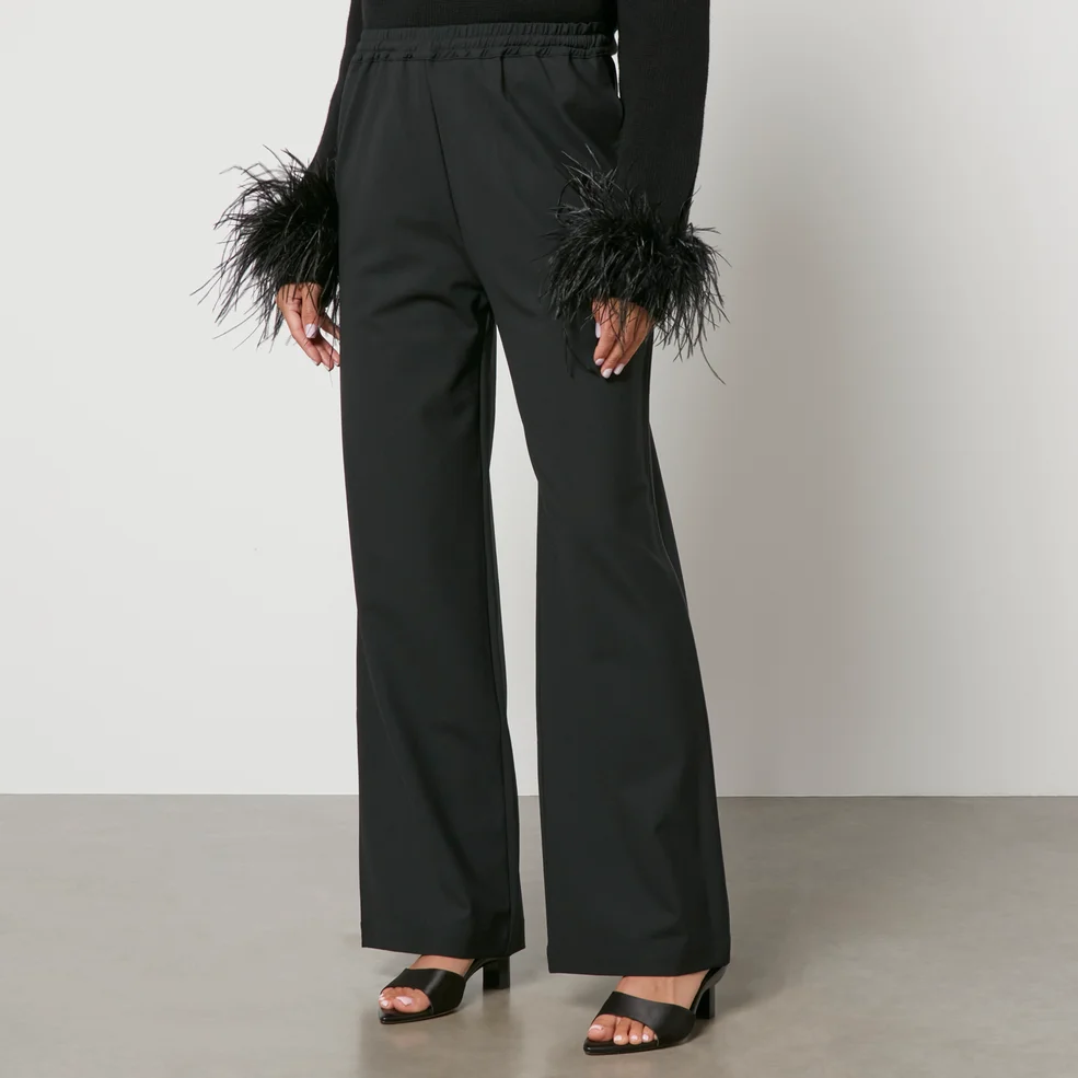 Sleeper Off The Duty Crepe Straight-Leg Trousers - XS Image 1