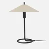 Ferm Living Filo Table Lamp Square - Black/Cashmere - Image 1