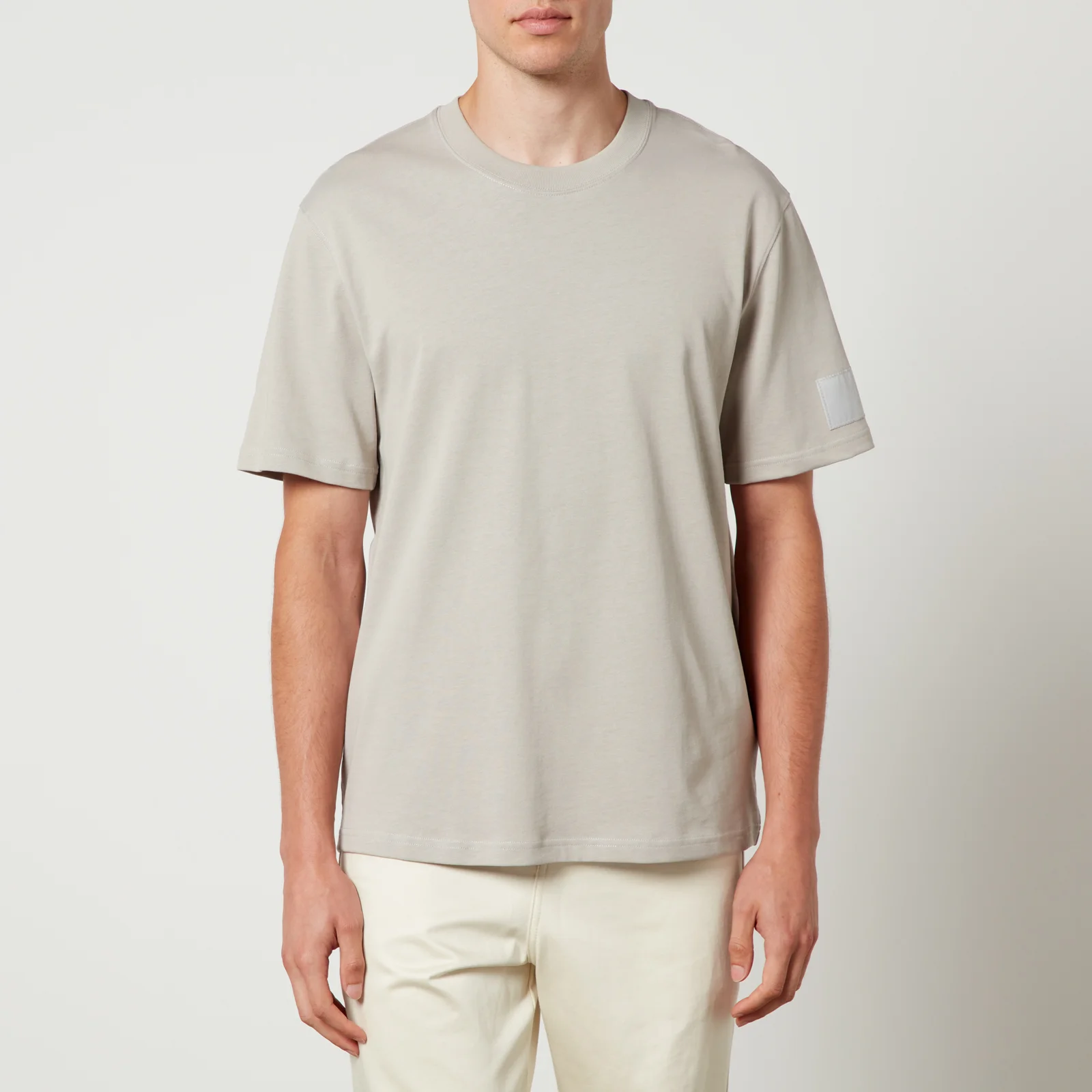 AMI Fade Out Cotton-Jersey T-Shirt Image 1
