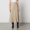By Malene Birger Boshan Satin-Twill Midi Skirt - Image 1