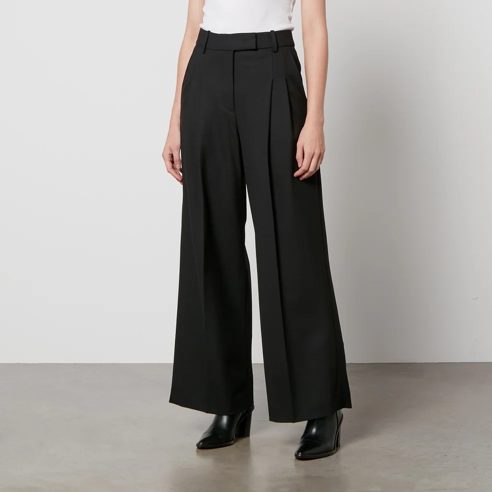 By Malene Birger Cymbaria Crepe Wide-Leg Trousers Image 1