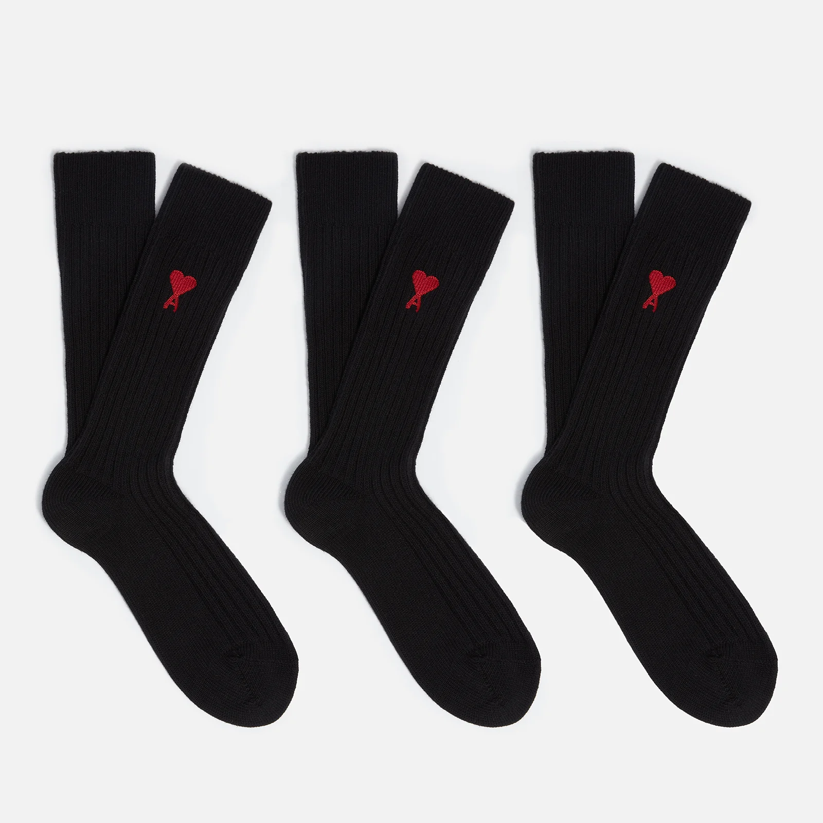 AMI de Coeur Three-Pack Cotton-Blend Socks Image 1