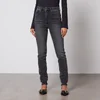 Anine Bing Beck Stretch-Denim Slim-Fit Jeans - 26 - Image 1