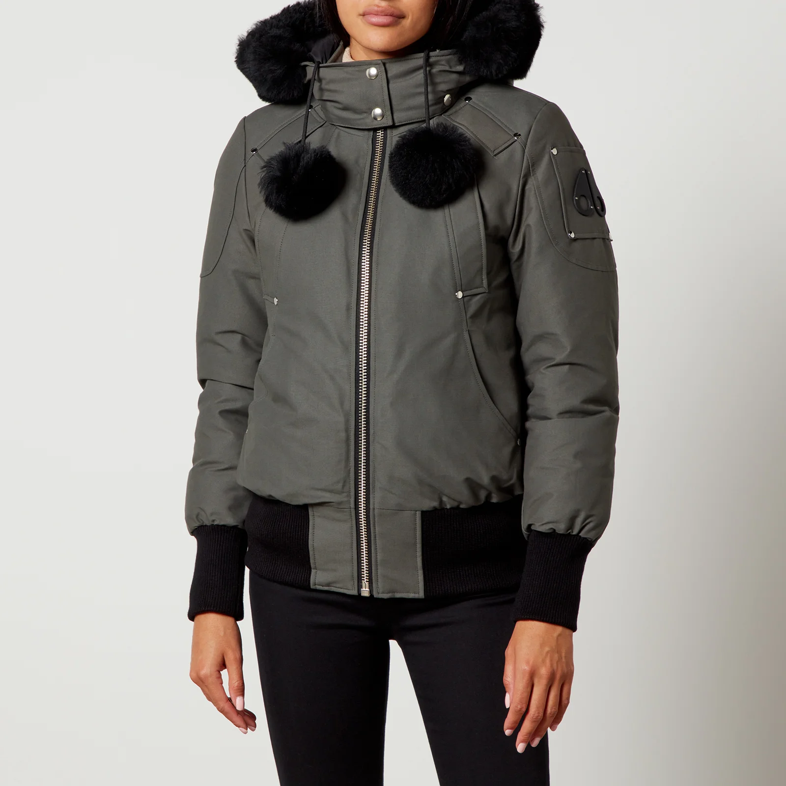 Moose Knuckles Debbie Cotton and Nylon Bomber Jacket - XS Image 1