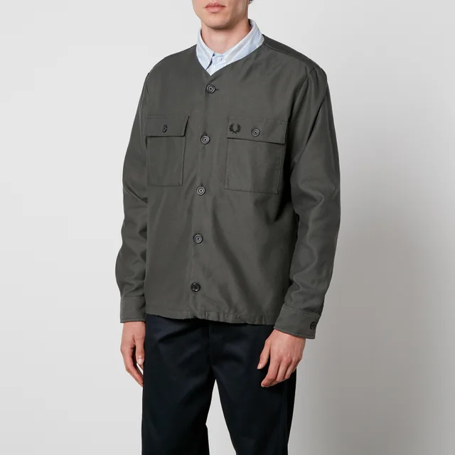 Fred Perry Cotton-Twill Overshirt