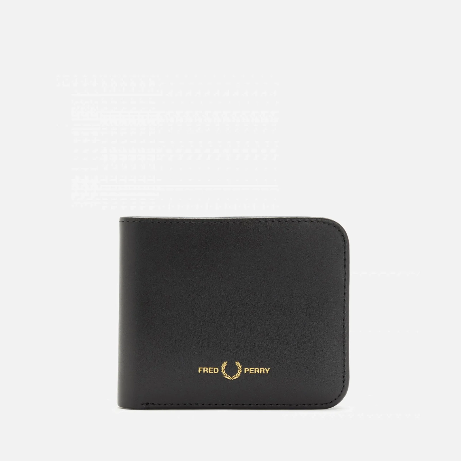 Fred Perry Burnished Leather Bifold Wallet Image 1